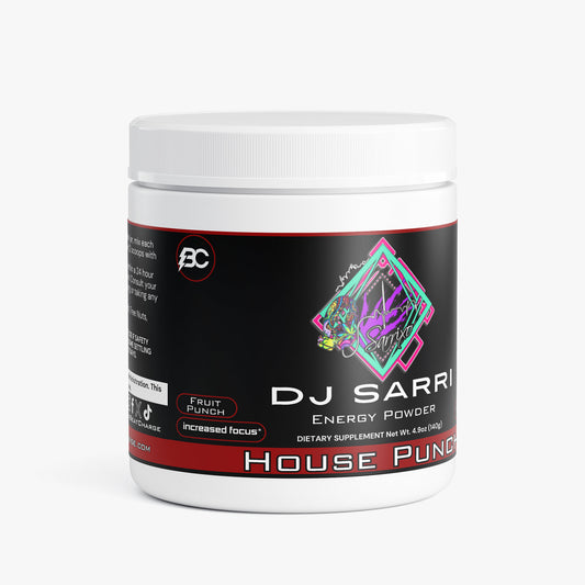 DJ Sarri - House Punch Energy Powder (Fruit Punch)