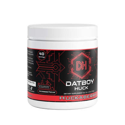 Datboy Huck - Huckaberry Energy Powder (Strawberry Shortcake)