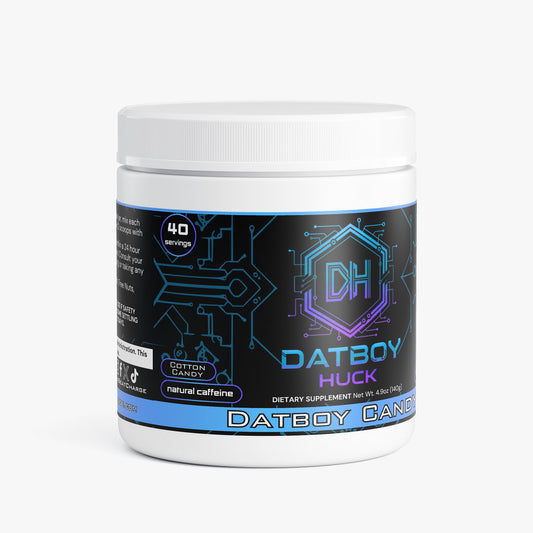 Datboy Huck - Datboy Candy Energy Powder (Cotton Candy)