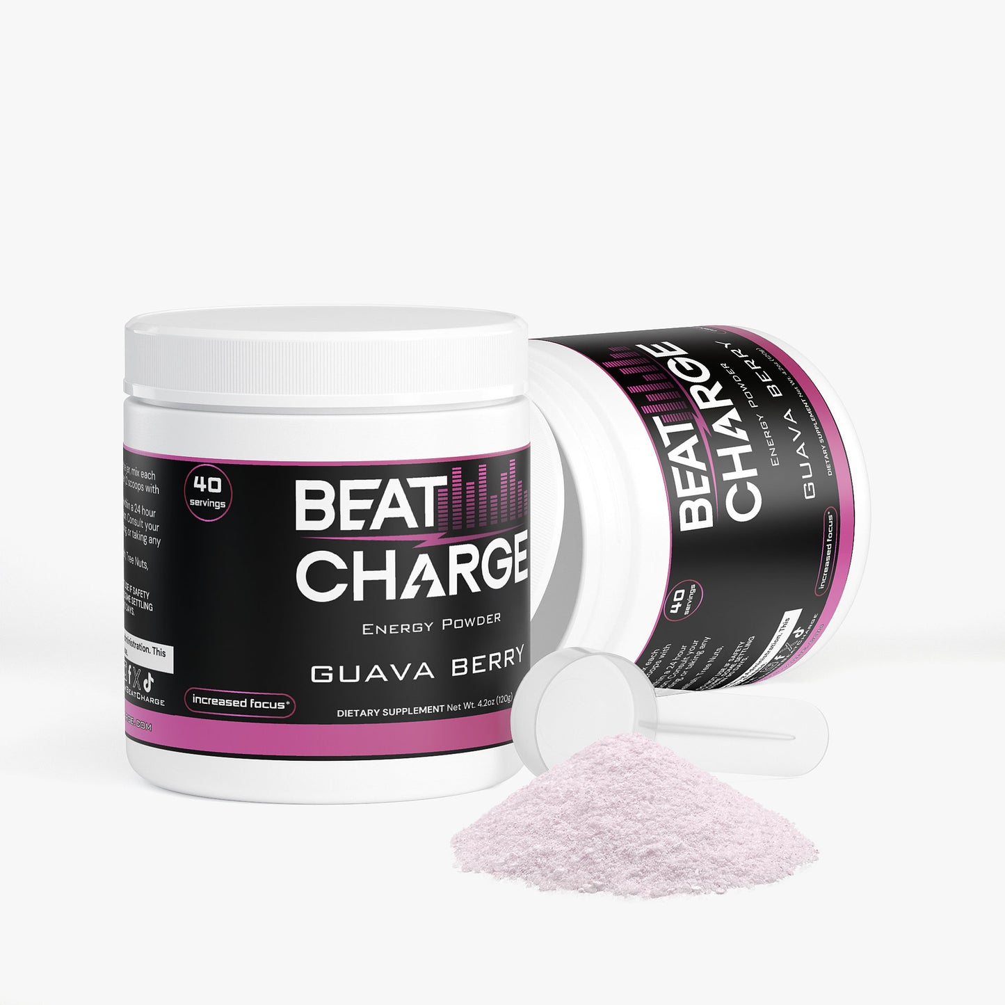 Beat Charge - Energy Powder (Guava Berry)