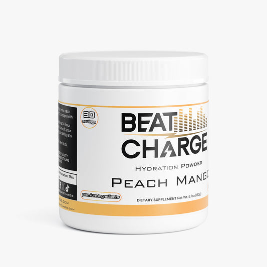 Beat Charge - Hydration Powder (Peach Mango) Caffeine FREE