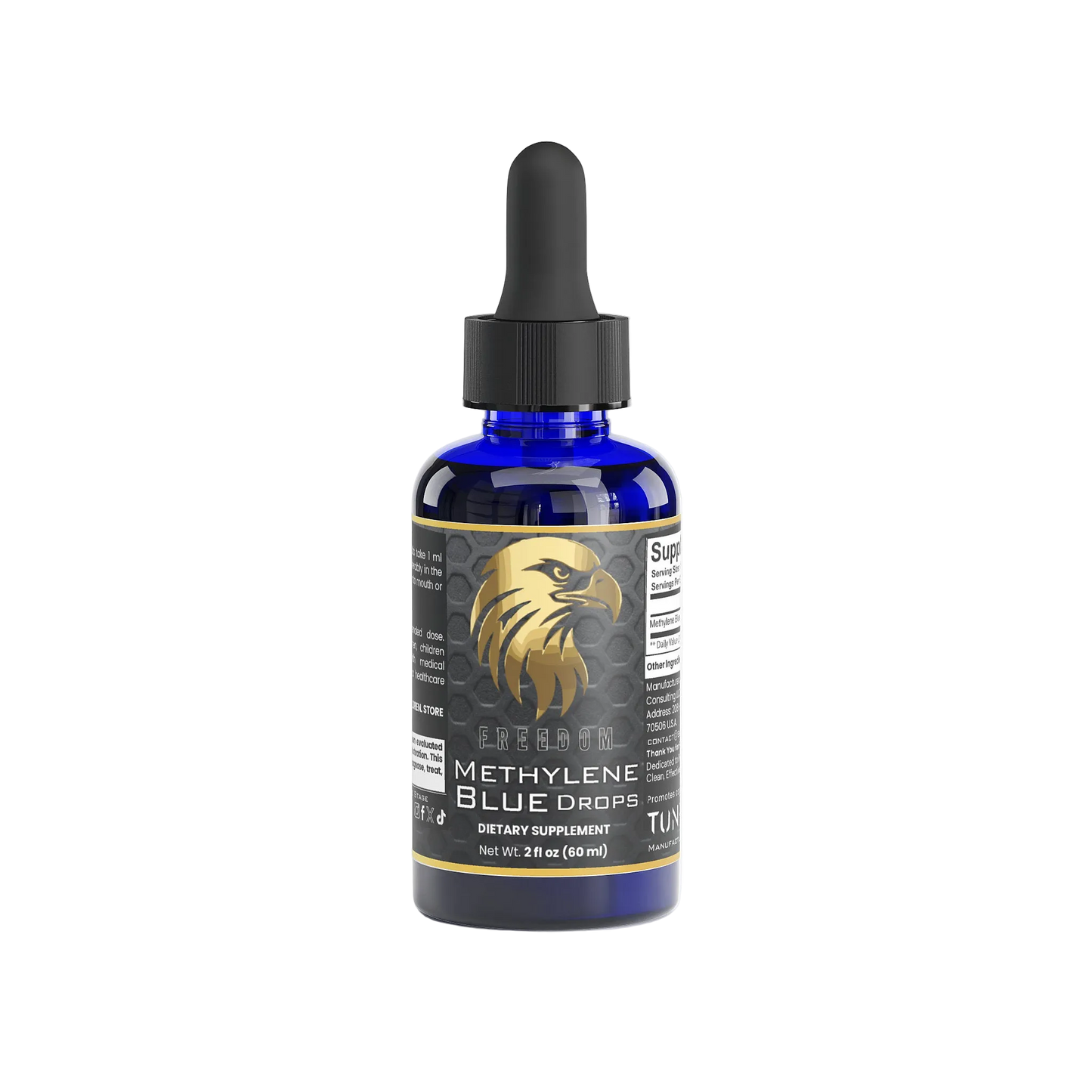 Freedom - Methylene Blue Drops 600mg Bottle
