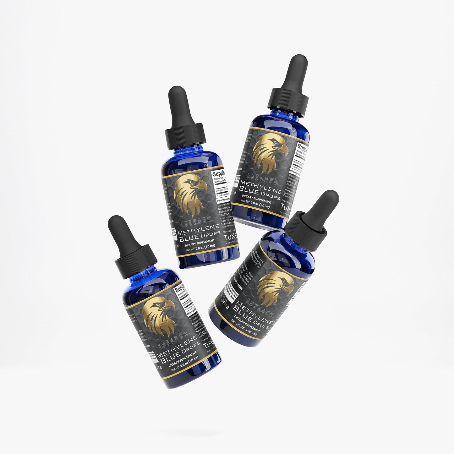 Freedom - Methylene Blue Drops 600mg Bottle