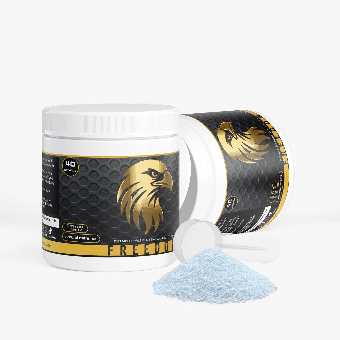 Freedom Cotton Candy - Energy Powder