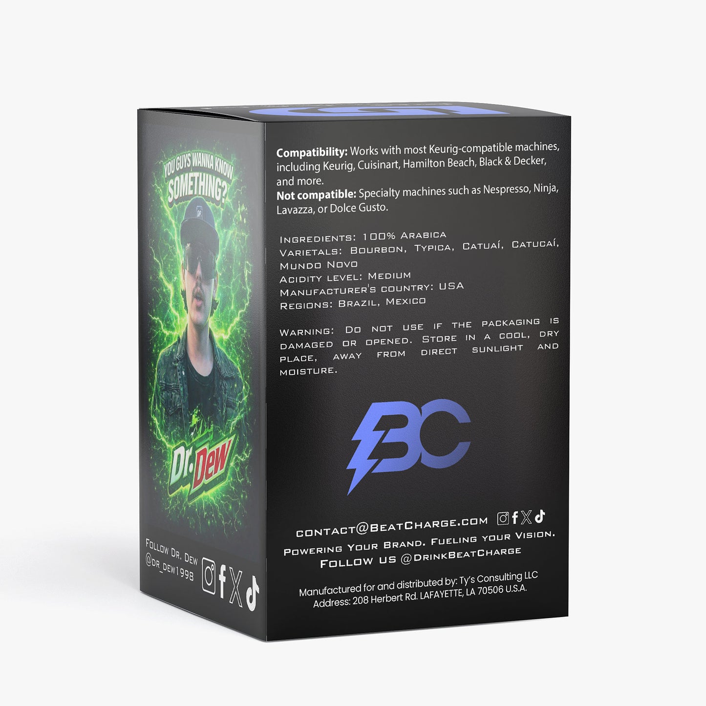 Dr. Dew - Rich Hazelnut Coffee Pods (Medium Roast)