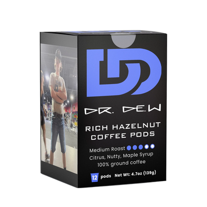Dr. Dew - Rich Hazelnut Coffee Pods (Medium Roast)