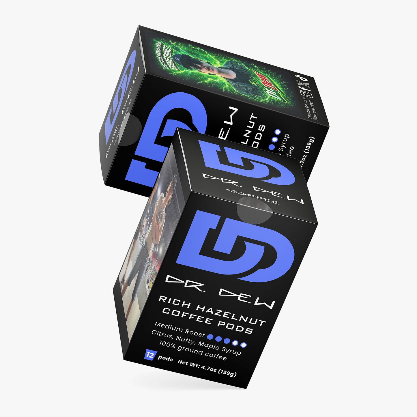 Dr. Dew - Rich Hazelnut Coffee Pods (Medium Roast)