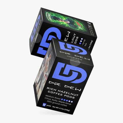 Dr. Dew - Rich Hazelnut Coffee Pods (Medium Roast)