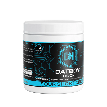 Datboy Huck - Sour Short Circuit Focus Powder (Sour Worms)