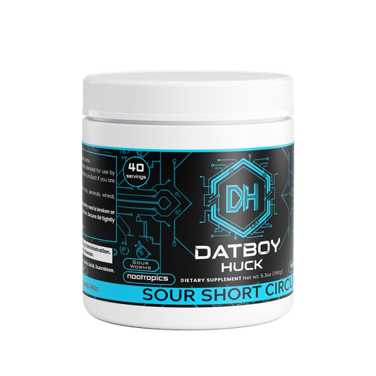 Datboy Huck - Sour Short Circuit Focus Powder (Sour Worms)