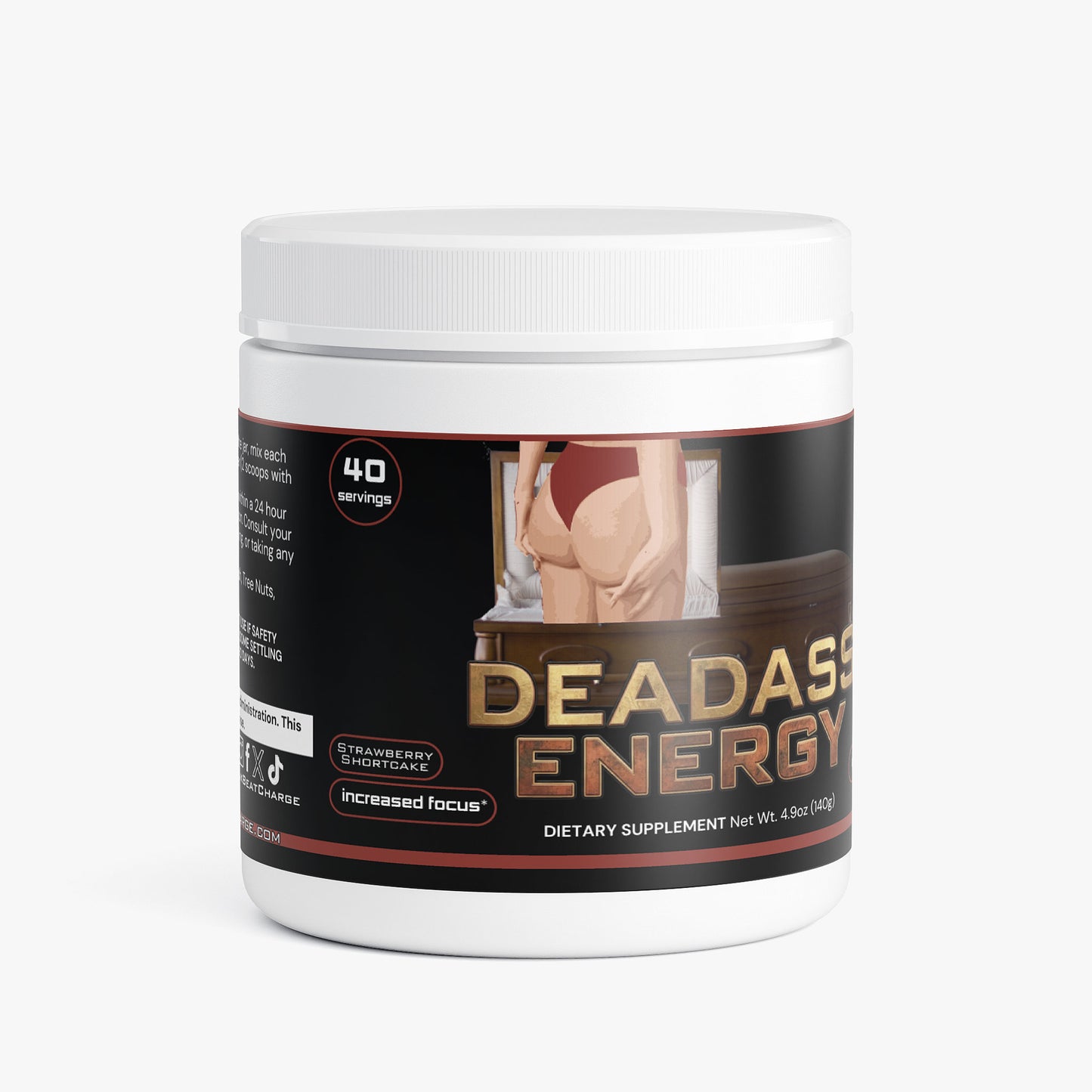 Deadass Energy Drink (Strawberry Shortcake)
