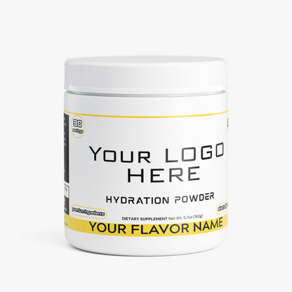 Custom Branded Private Label Hydration Drink Supplements (Your Logo Here)