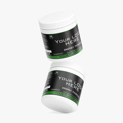 Custom Branded Private Label Energy Drink Supplements (Your Logo Here) F