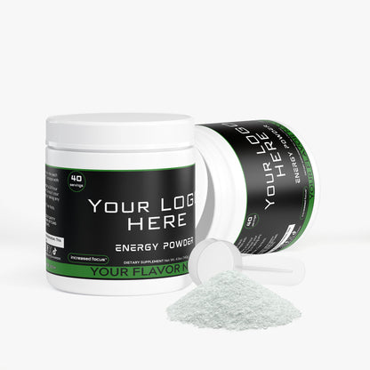 Custom Branded Private Label Energy Drink Supplements (Your Logo Here) F