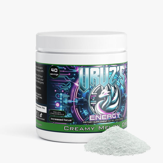 Chris Uruz - Creamy Melon Drop Energy Powder (Melon Creamsicle)