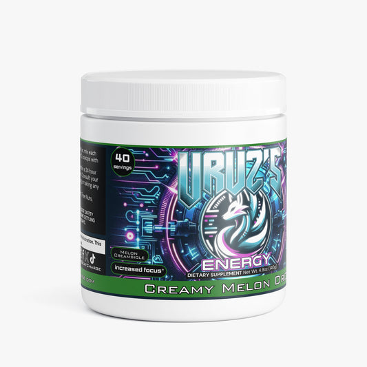 Chris Uruz - Creamy Melon Drop Energy Powder (Melon Creamsicle)