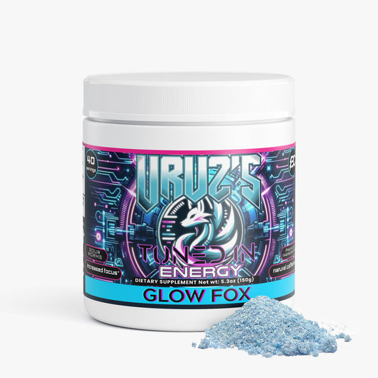 Chris Uruz - Glow Fox TUNED IN Focus Energy Powder (Sour Worms)