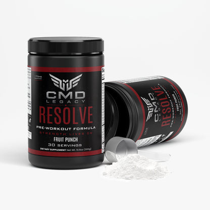CMD Legacy - Resolve Pre-Workout Powder (Fruit Punch)