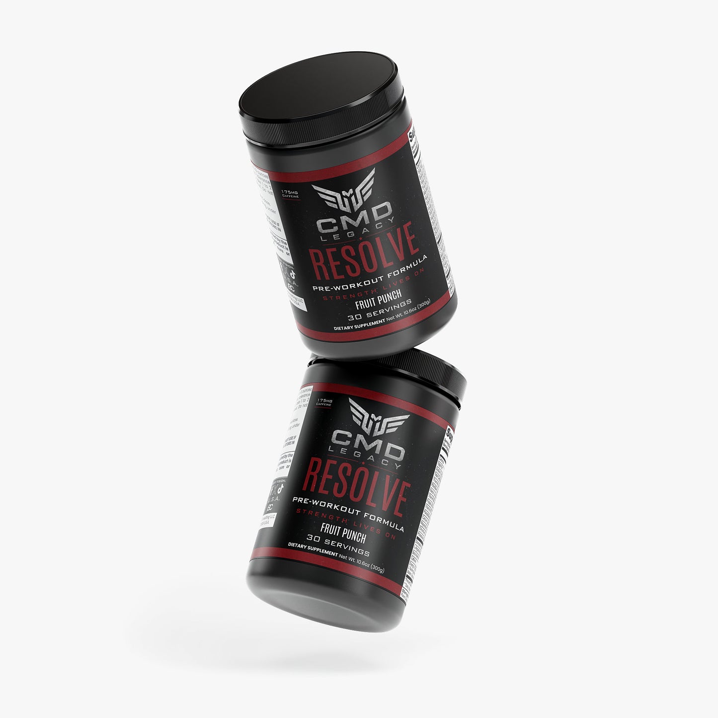 CMD Legacy - Resolve Pre-Workout Powder (Fruit Punch)