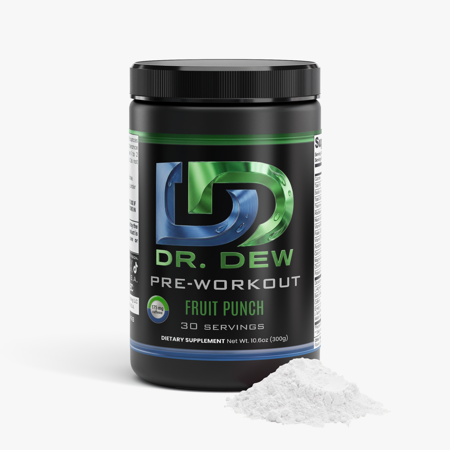 Dr. Dew - Pre-Workout Powder (Fruit Punch)