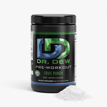 Dr. Dew - Pre-Workout Powder (Fruit Punch)