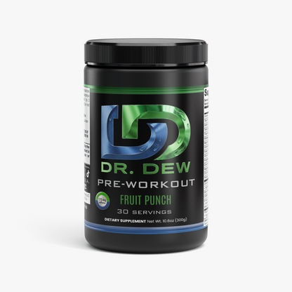 Dr. Dew - Pre-Workout Powder (Fruit Punch)