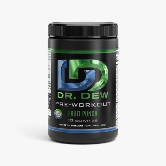 Dr. Dew - Pre-Workout Powder (Fruit Punch)