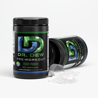 Dr. Dew - Pre-Workout Powder (Fruit Punch)