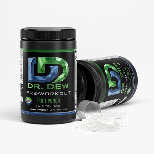 Dr. Dew - Pre-Workout Powder (Fruit Punch)
