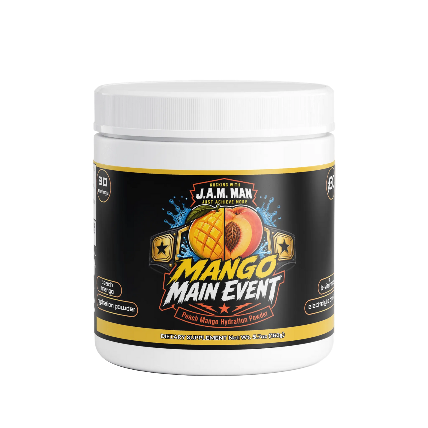 Rocking With Jam Man - Mango Main Event Hydration Powder (Peach Mango)