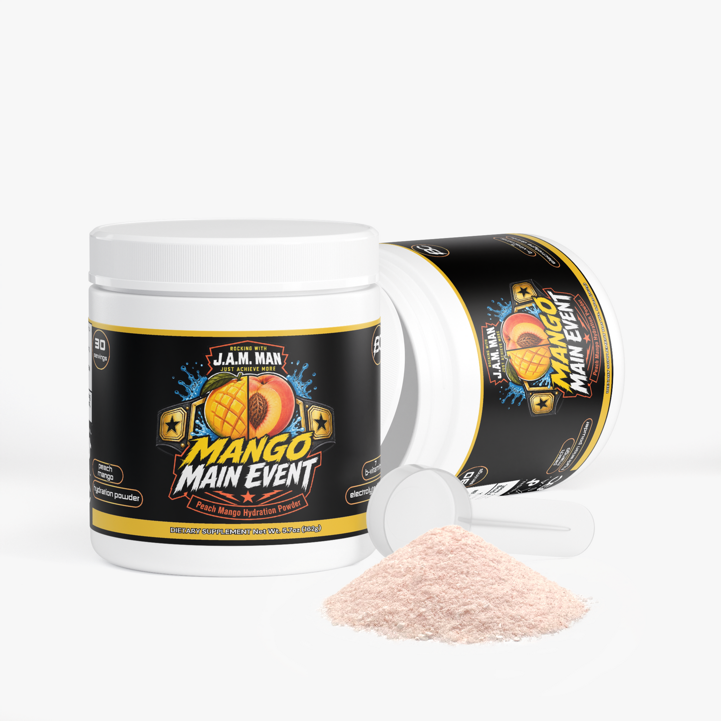 Rocking With Jam Man - Mango Main Event Hydration Powder (Peach Mango)