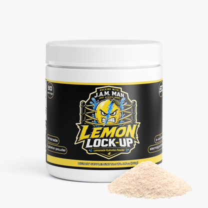 Rocking With Jam Man - Lemon Lock-Up Hydration Powder (Lemonade)