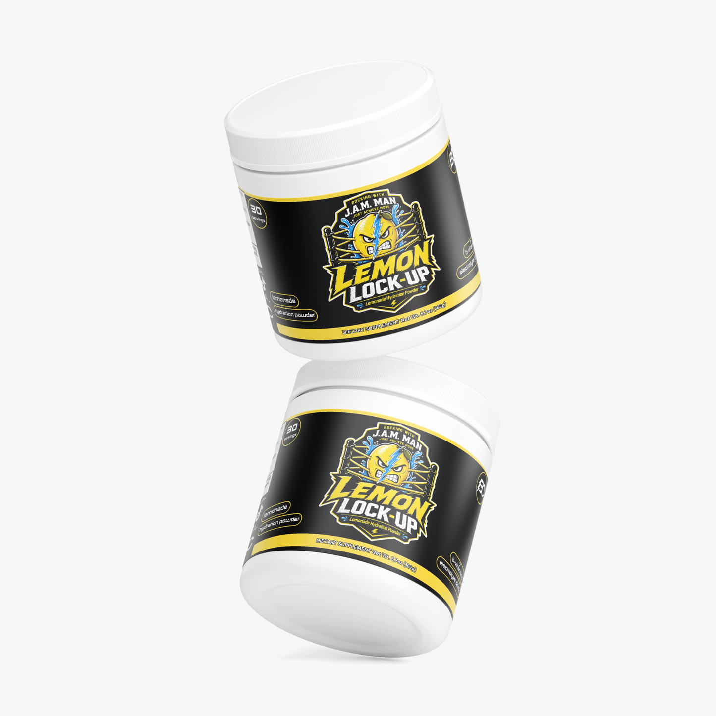 Rocking With Jam Man - Lemon Lock-Up Hydration Powder (Lemonade)