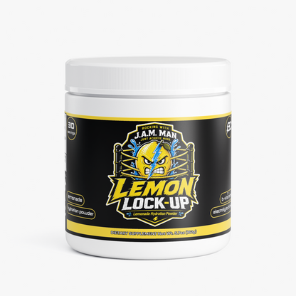 Rocking With Jam Man - Lemon Lock-Up Hydration Powder (Lemonade)