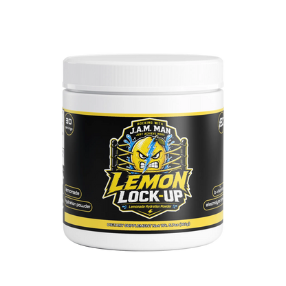 Rocking With Jam Man - Lemon Lock-Up Hydration Powder (Lemonade)