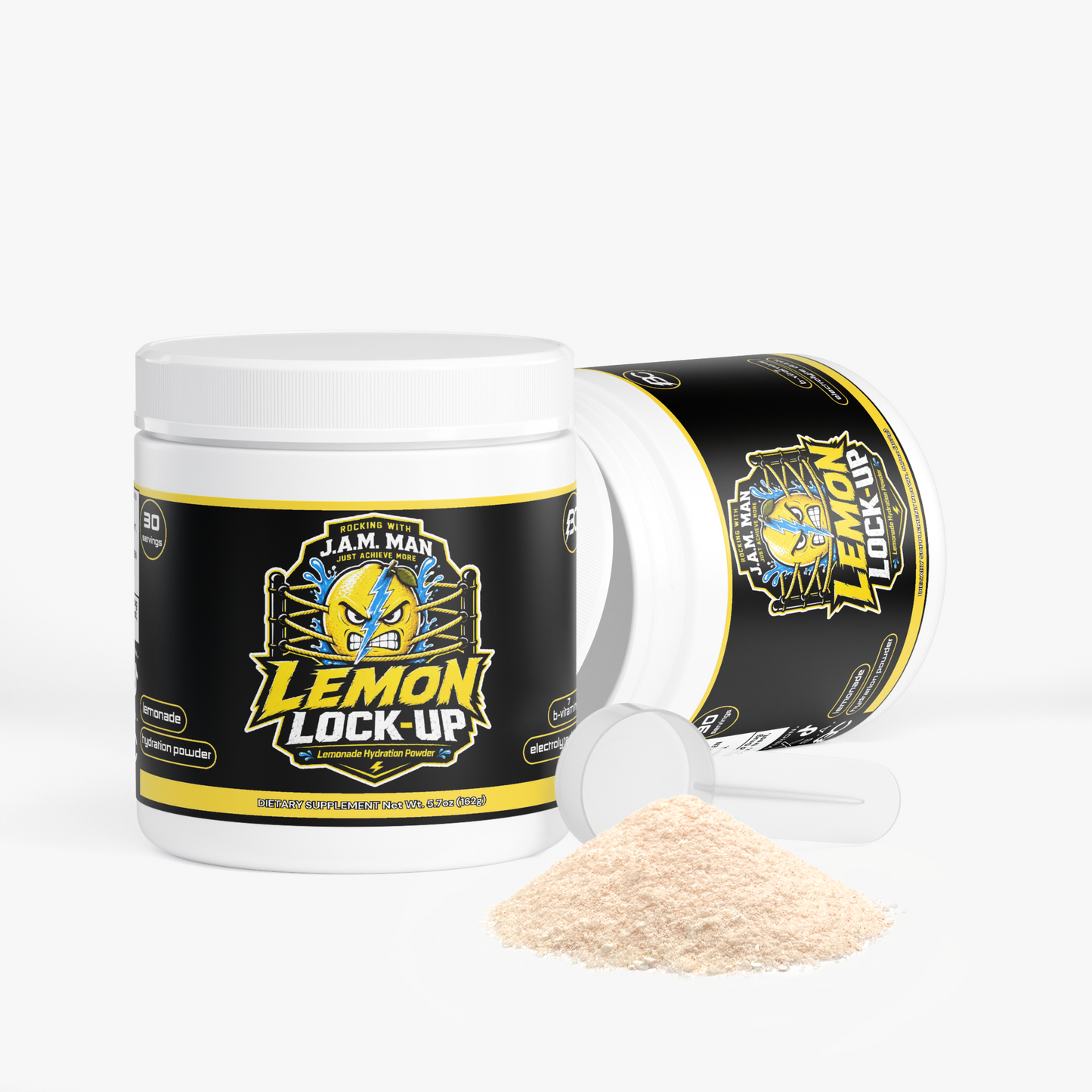 Rocking With Jam Man - Lemon Lock-Up Hydration Powder (Lemonade)