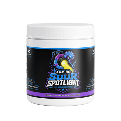 Rocking With Jam Man - Sour Spotlight Focus Powder (Sour Worms)