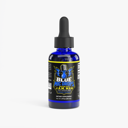 Rocking With Jam Man - Blue Mic Drops Methylene Blue Drops