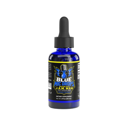 Rocking With Jam Man - Blue Mic Drops Methylene Blue Drops