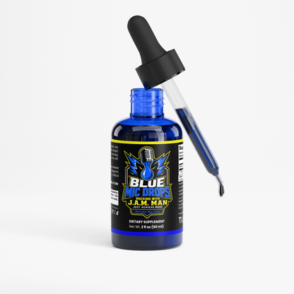 Rocking With Jam Man - Blue Mic Drops Methylene Blue Drops