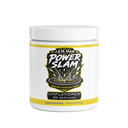 Rocking With Jam Man - Power Slam Creatine Hydration Powder