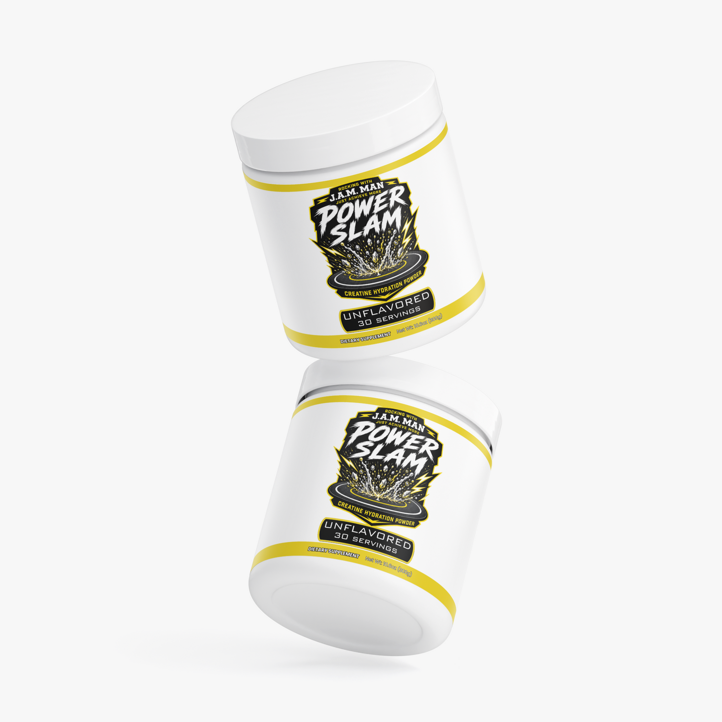 Rocking With Jam Man - Power Slam Creatine Hydration Powder
