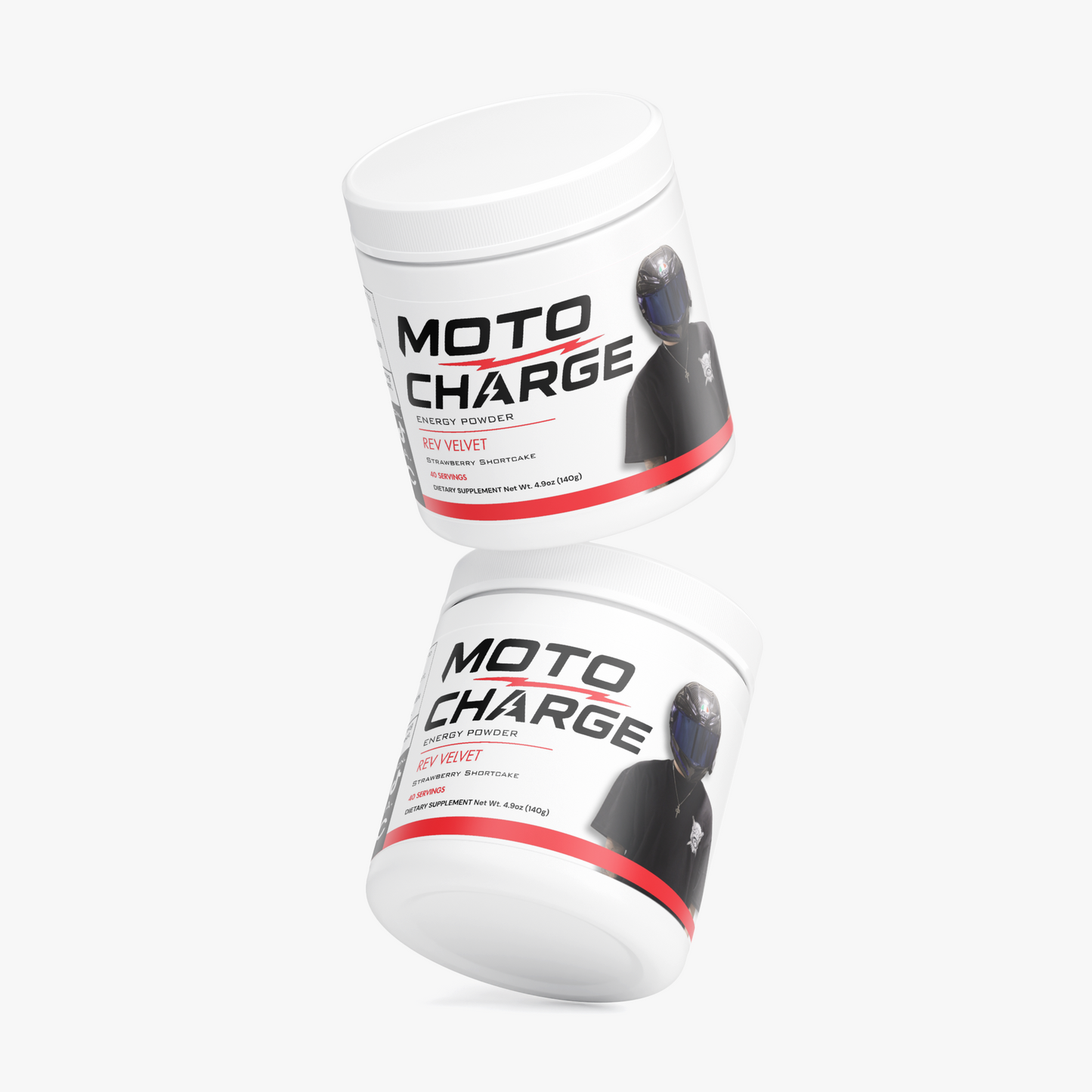 Moto Charge - Rev Velvet Energy Powder (Strawberry Shortcake)