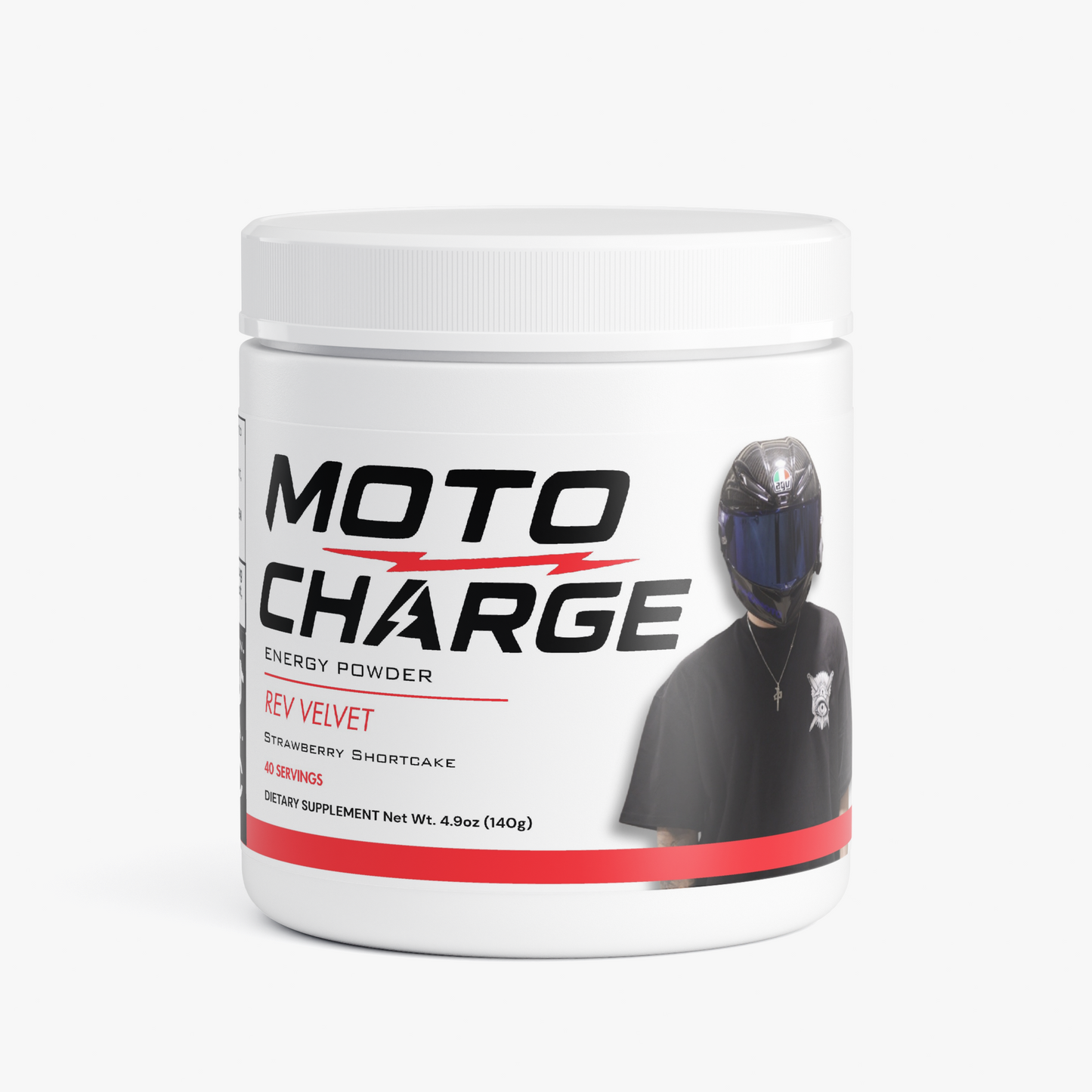 Moto Charge - Rev Velvet Energy Powder (Strawberry Shortcake)