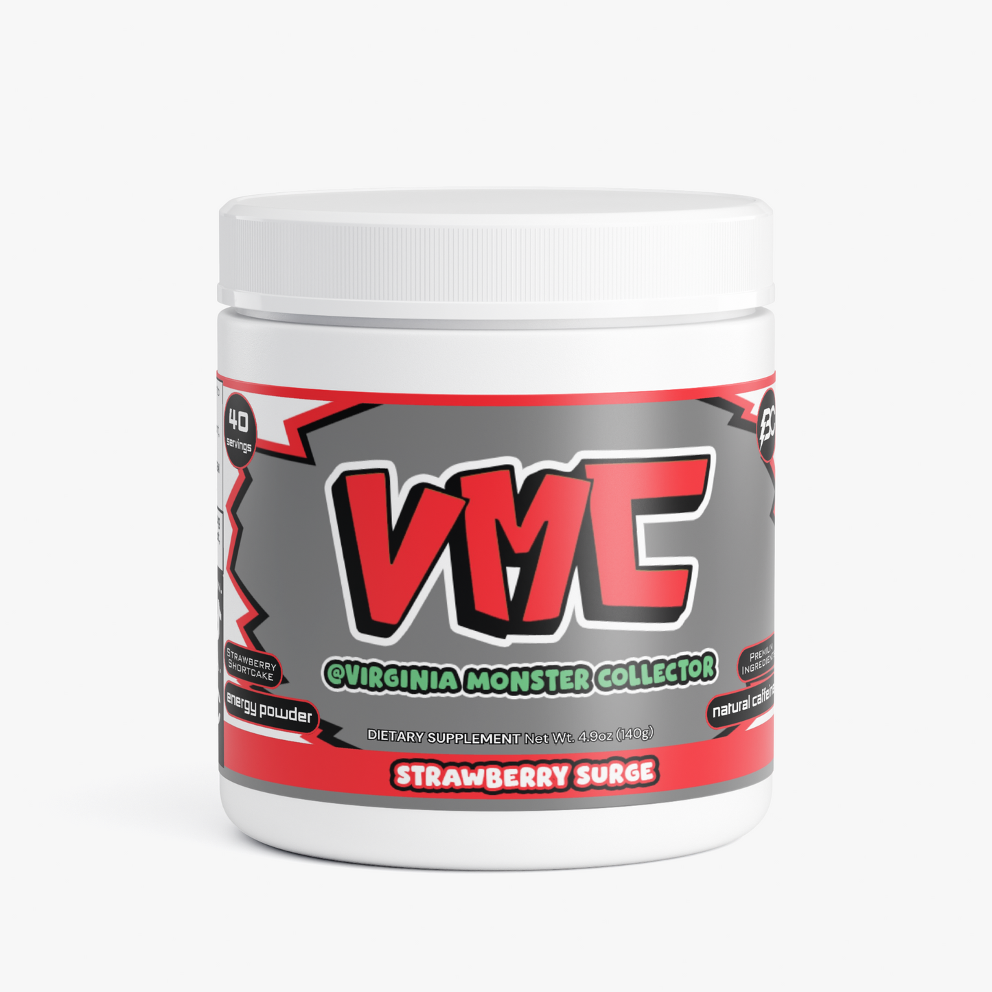 Alby VMC - Strawberry Surge Energy Powder (Strawberry Shortcake)