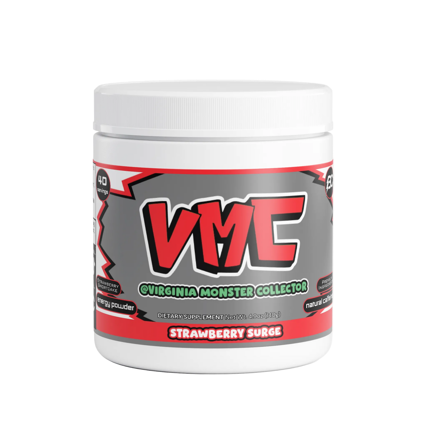 Alby VMC - Strawberry Surge Energy Powder (Strawberry Shortcake)