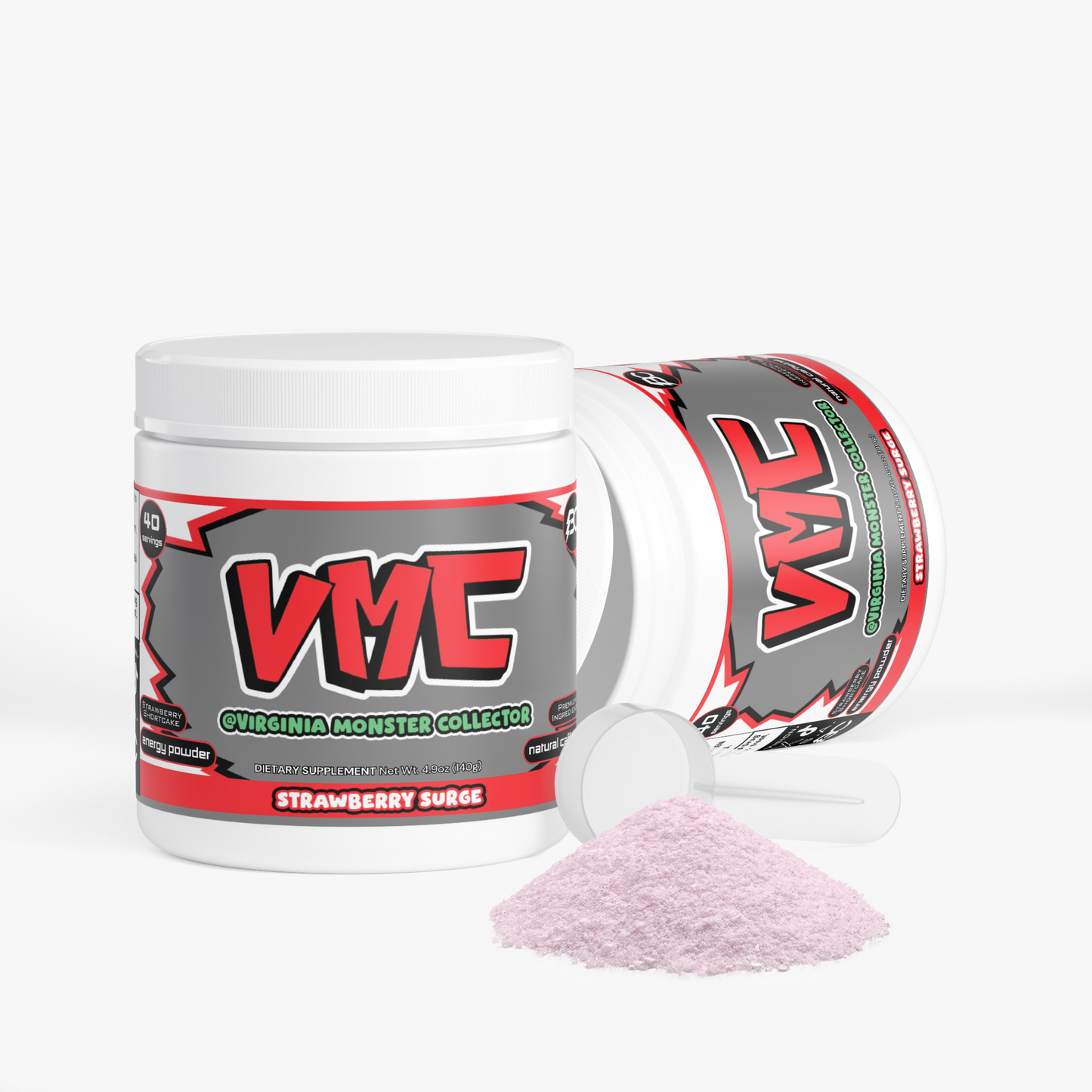 Alby VMC - Strawberry Surge Energy Powder (Strawberry Shortcake)