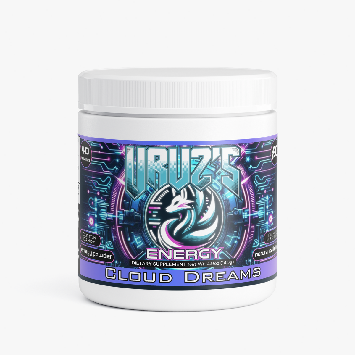 Chris Uruz - Cloud Dreams Energy Powder (Cotton Candy)