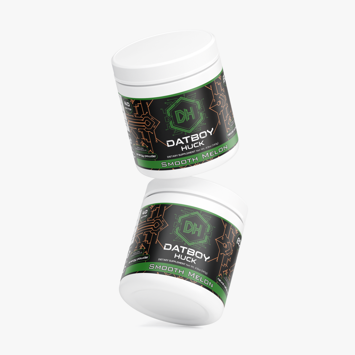 Datboy Huck - Smooth Melon Energy Powder (Melon Creamsicle)