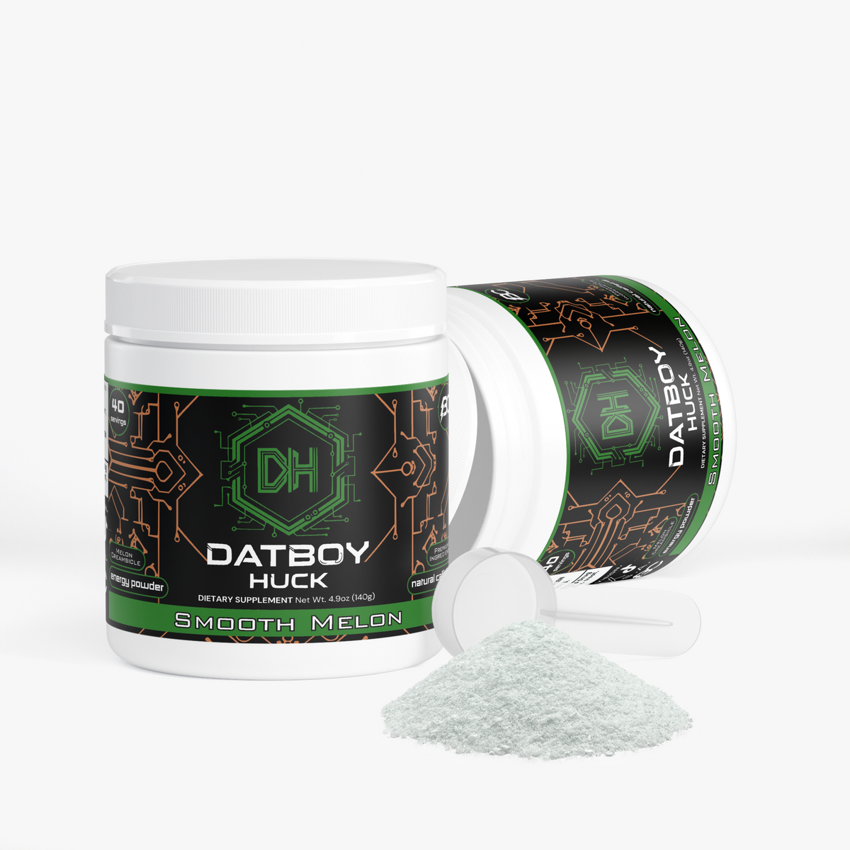 Datboy Huck - Smooth Melon Energy Powder (Melon Creamsicle)